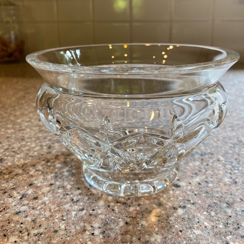 Waterford Marquis crystal bowl / candy dish 5”w x 3 3/4”h